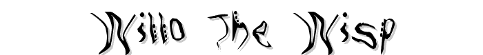 Willo the Wisp font